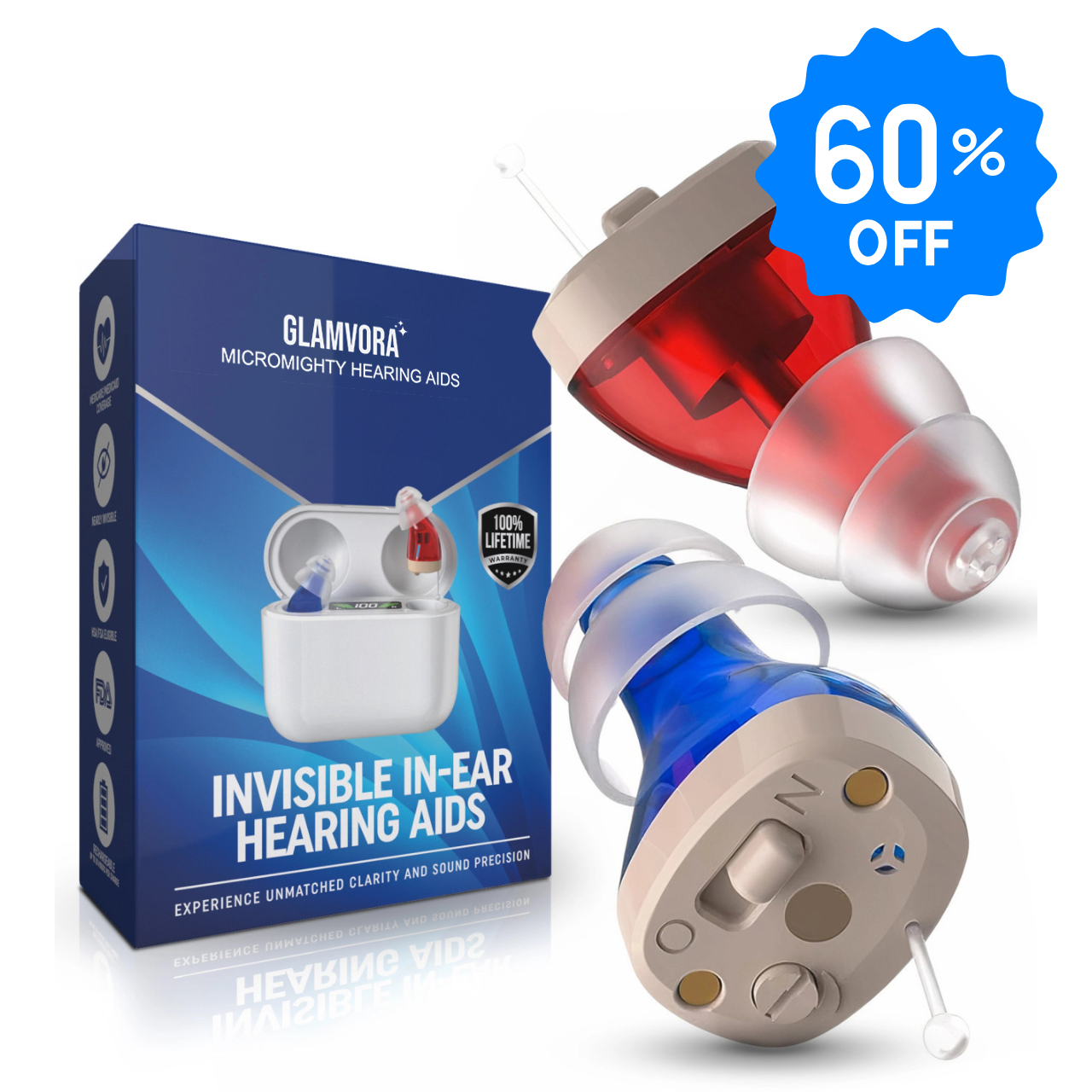 MicroMighty Hearing Aids - Invisible In Ear Hearing Aids
